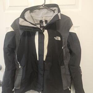 The North Face Banshee Black and Gray Jacket